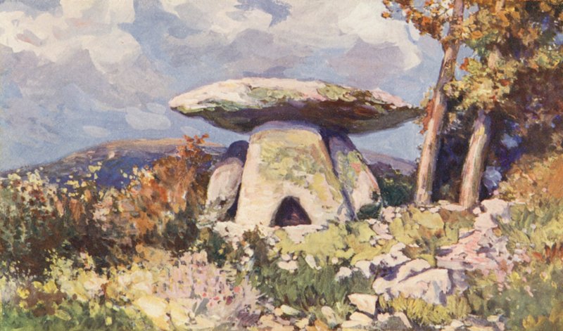 Dolmen van Grandmont door Sabine Baring Gould