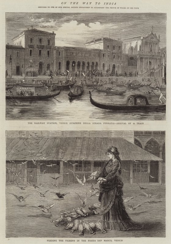 Op weg naar India door Samuel Edmund Waller