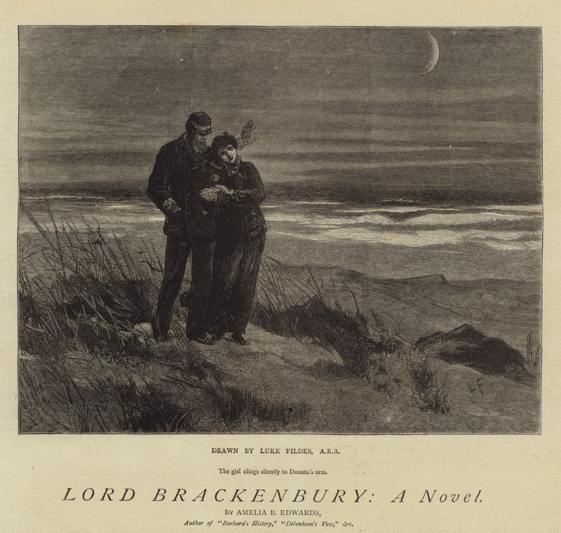 Lord Brackenbury, een roman door Samuel Luke Fildes