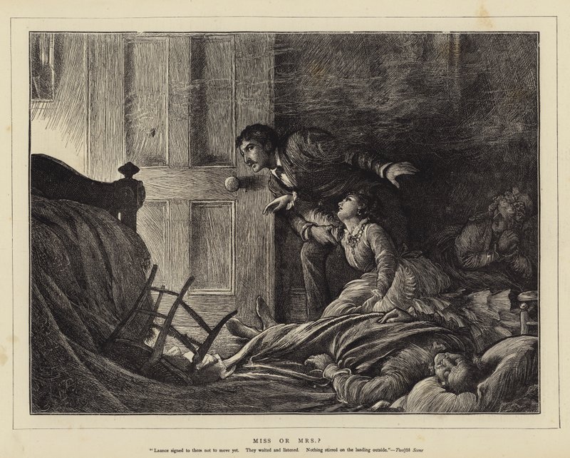 Miss of Mevrouw door Samuel Luke Fildes