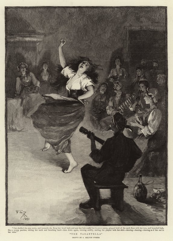 De Tarantella door Samuel Melton Fisher