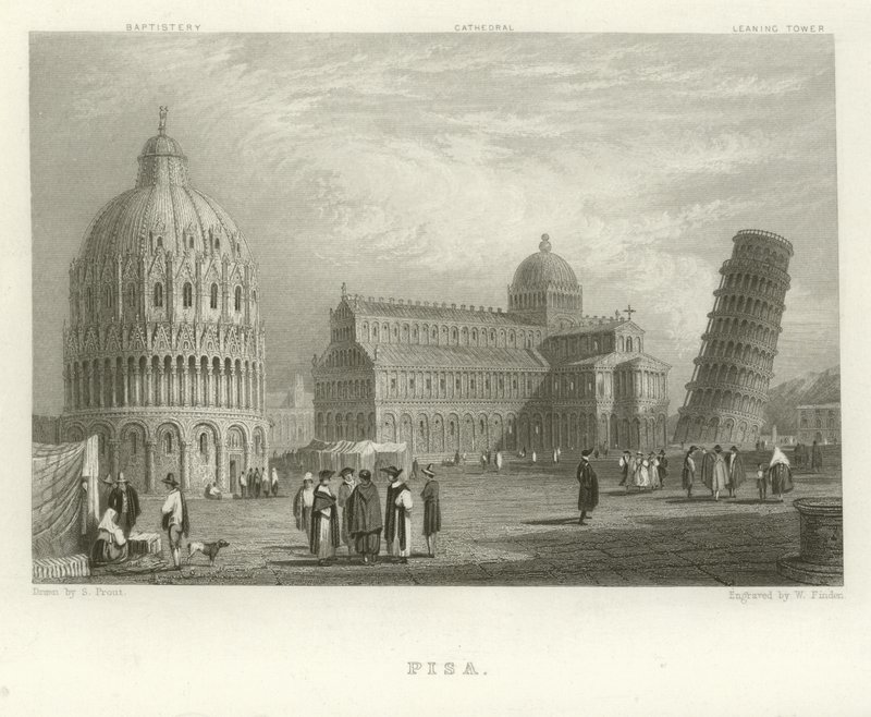 Pisa door Samuel Prout