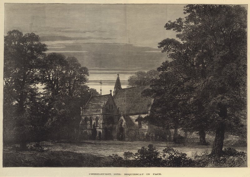 Chiselhurst, 1879, Requiescat in Pace door Samuel Read