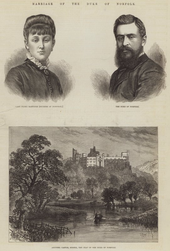 Huwelijk van de Hertog van Norfolk door Samuel Read