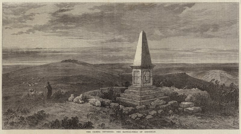 De Krim herbezocht, het slagveld van Inkerman door Samuel Read
