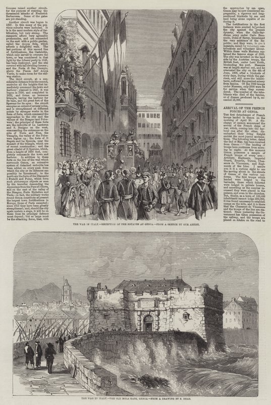 De oorlog in Italië door Samuel Read