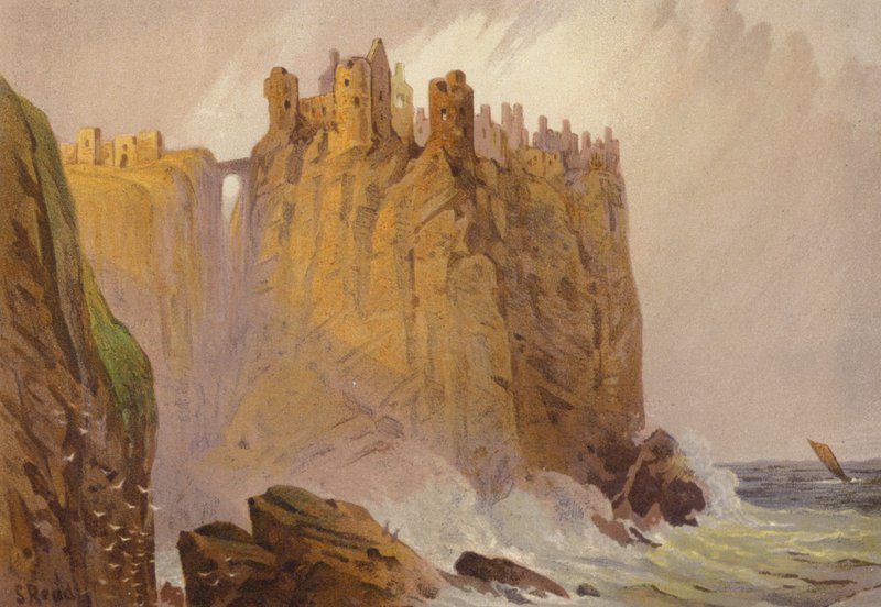 Noord-Ierland, Kasteel Dunluce door Samuel Read