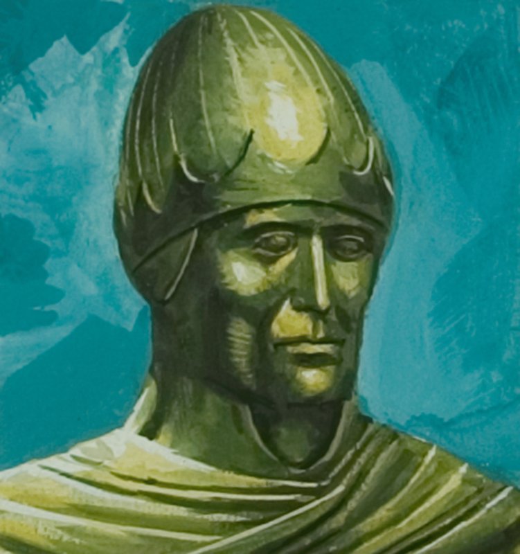 Paus Gregorius I door Severino Baraldi