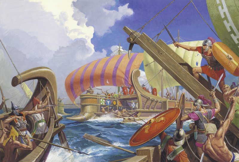 Het leger dat op zee vocht door Severino Baraldi