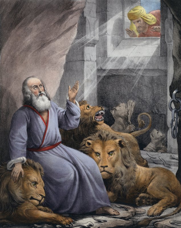 Daniel in de Leeuwenkuil door Siegfried Detler Bendixen