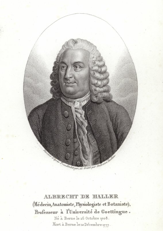 Albrecht von Haller door Sigmund Freudenberger