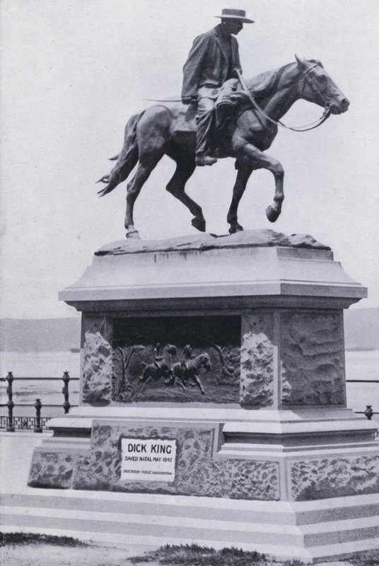 Dick King Memorial, Durban door South African Photographer