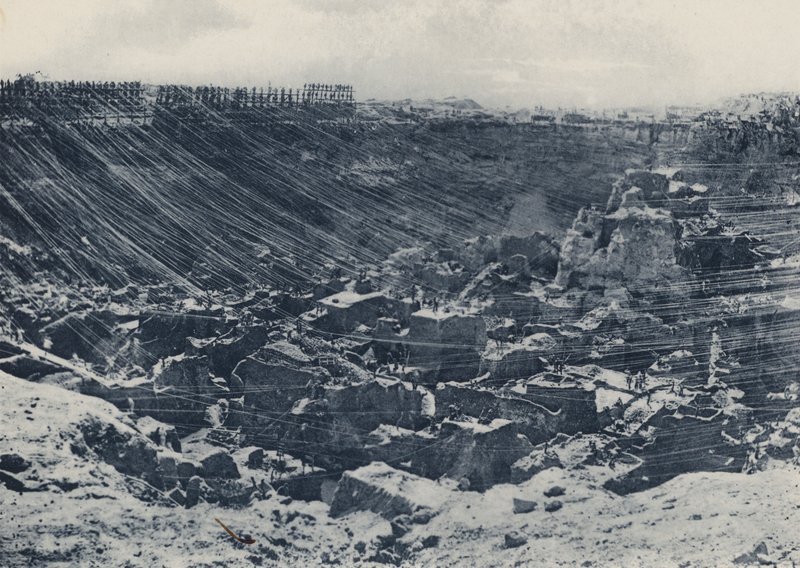 Scènes uit de Oude Dagen, Kimberley Mijn in 1874 door South African Photographer