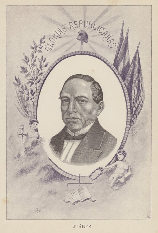 Benito Juarez, Mexicaanse advocaat en politicus door Spanish School