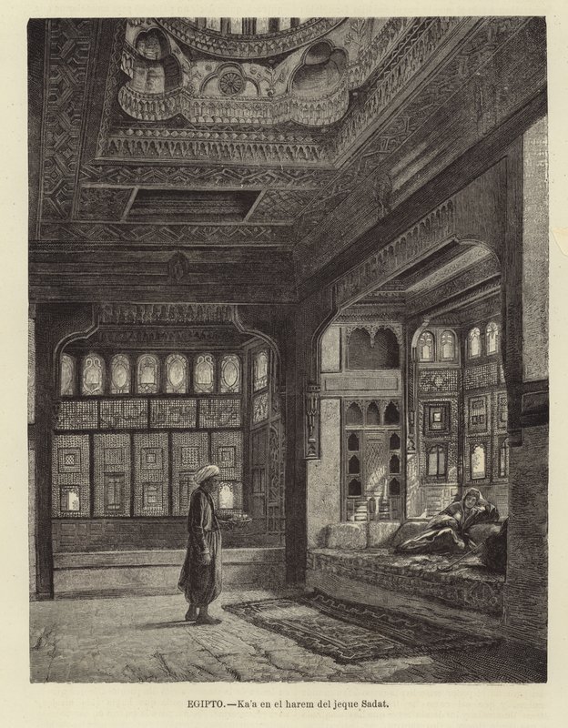 Egypte - Het Harem van Sheikh Sadat door Spanish School