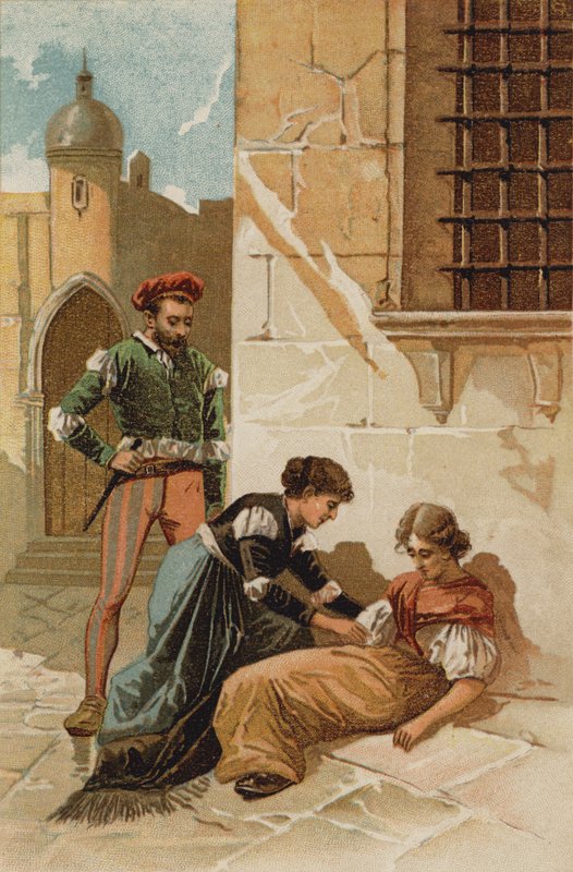 Episode in het leven van Sint Vincentius van Paulo door Spanish School