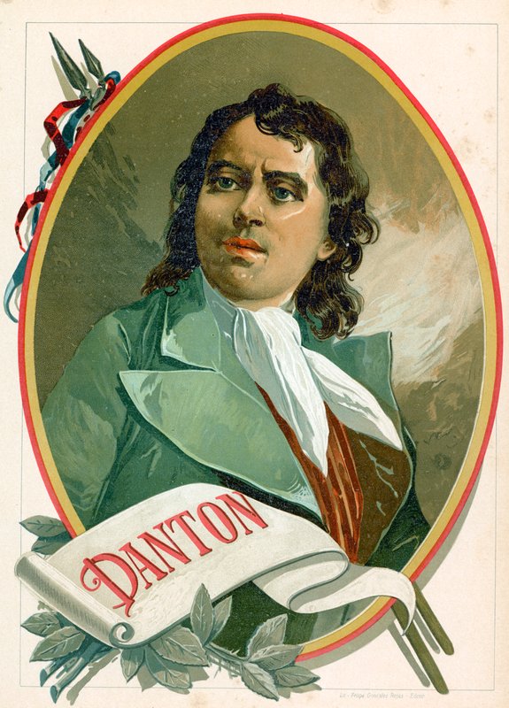 Georges Danton door Spanish School