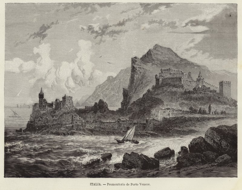 Italië - Promontorio di Portovenere door Spanish School
