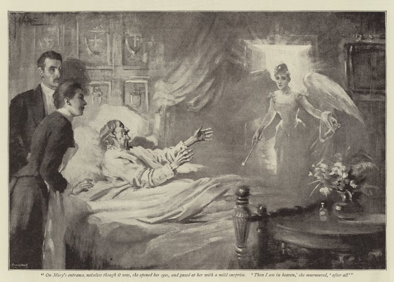 Illustratie voor A Trying Patient, door James Payn door St. George Hare
