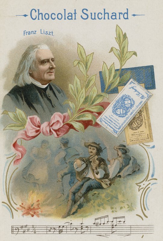 Franz Liszt, Oostenrijkse componist en muzikant door Swiss School