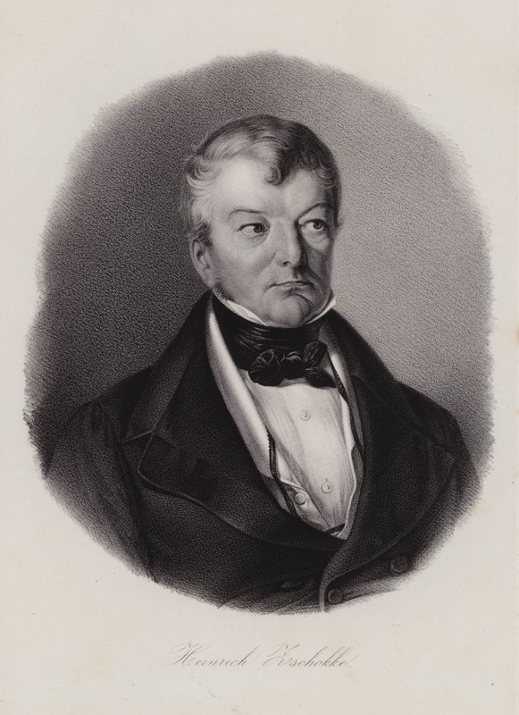 Heinrich Zschokke, Zwitserse auteur en hervormer door Swiss School