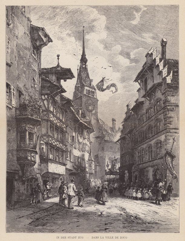 In der Stadt Zug, Dans la Ville de Zoug door Swiss School