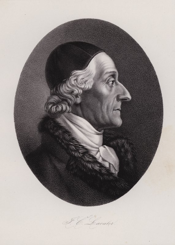 Johann Kaspar Lavater, Zwitserse schrijver en fysiognomist door Swiss School