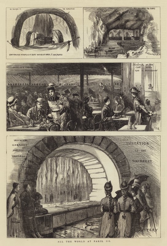 De hele wereld in Parijs, III door Sydney Prior Hall