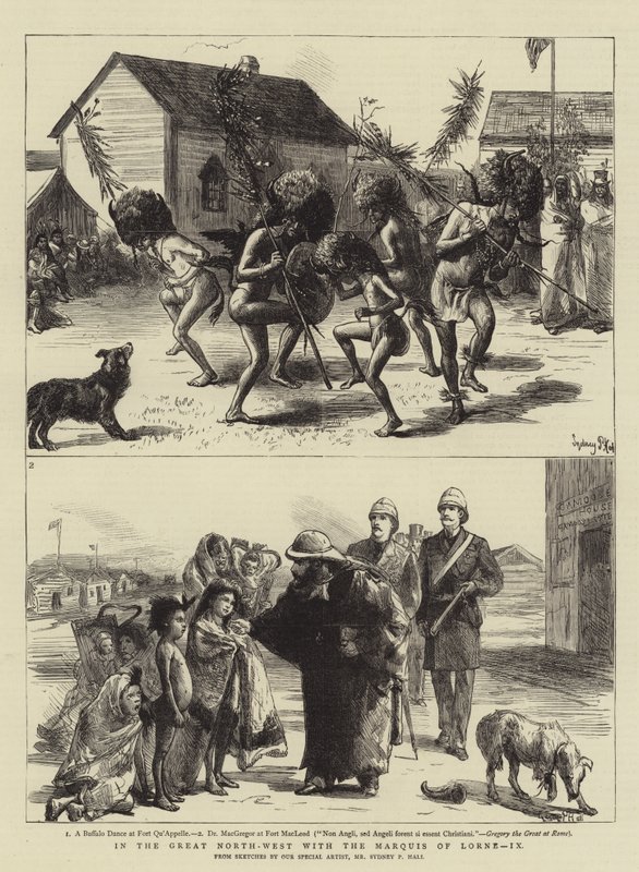 In het Grote Noordwesten met de Markies van Lorne, IX door Sydney Prior Hall