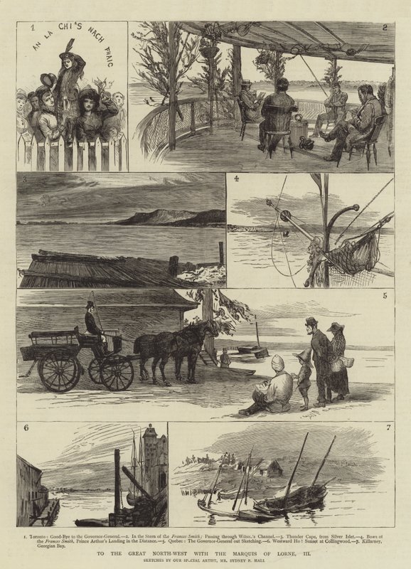 Naar het Grote Noordwesten met de Markies van Lorne, III door Sydney Prior Hall