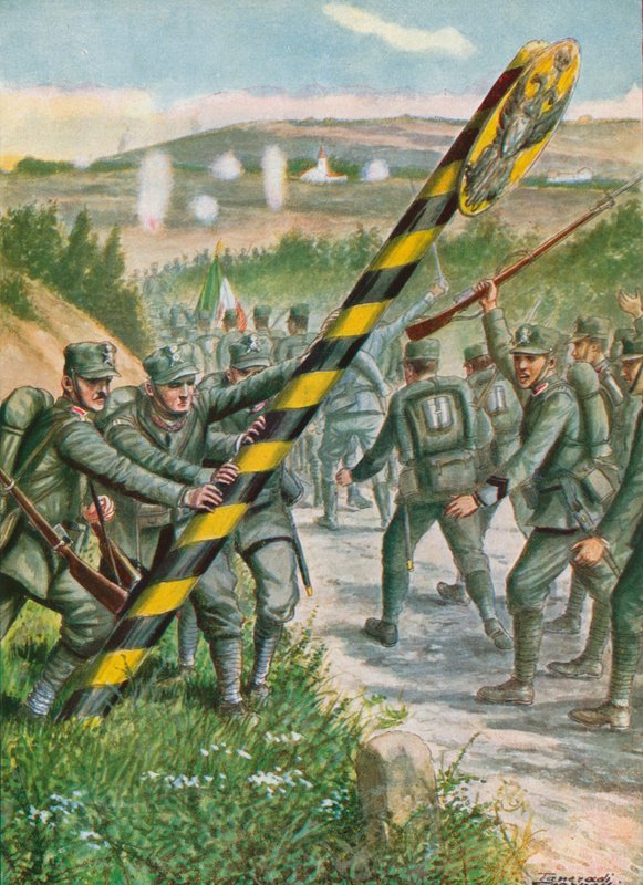 24 mei 1915, Oorlog tegen het Oostenrijks-Hongaarse Rijk door Tancredi Scarpelli