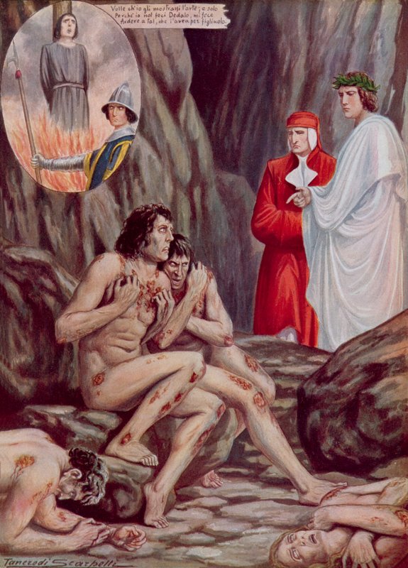 Illustratie voor Dante