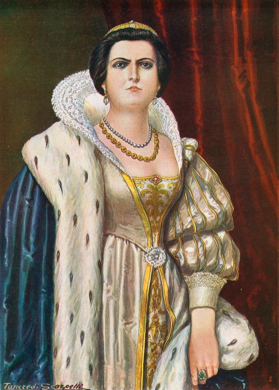 Lucrezia Borgia door Tancredi Scarpelli