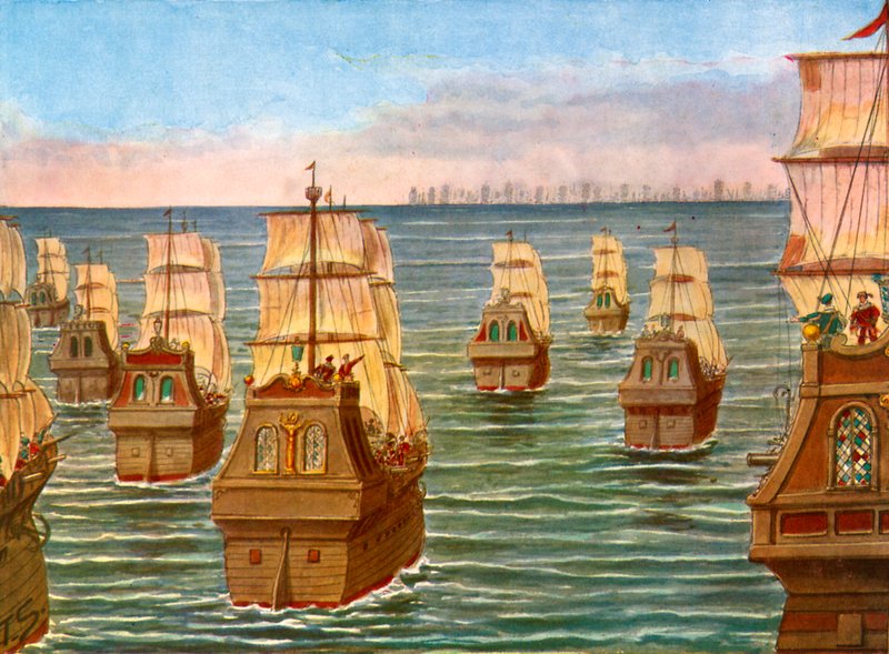 De vloot van Lorenzo d