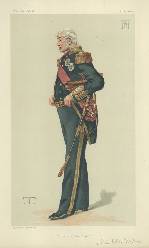 Sir Alexander Milne door Theobald Chartran