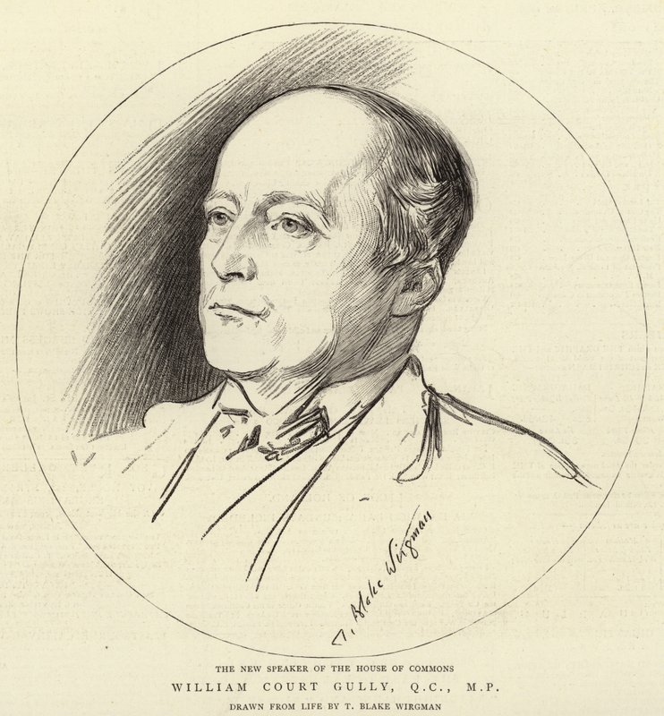 William Court Gully, QC, MP door Theodore Blake Wirgman