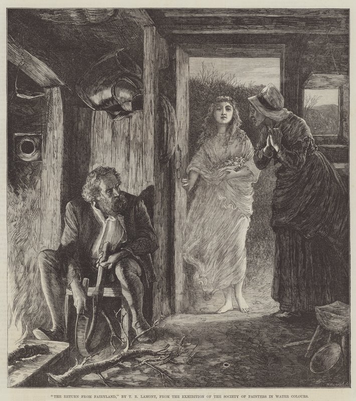 De terugkeer uit het elfenland door Thomas Reynolds Lamont