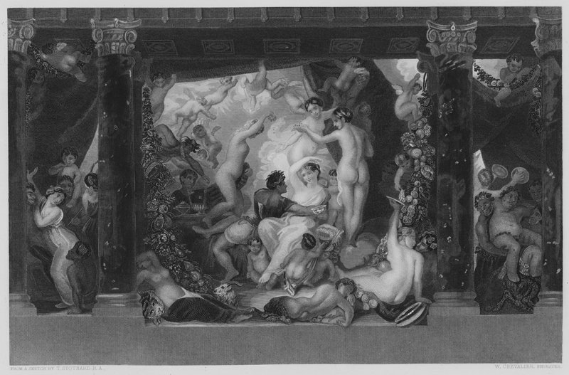 Onmatigheid, van het schilderij in de Vernon Gallery door Thomas Stothard