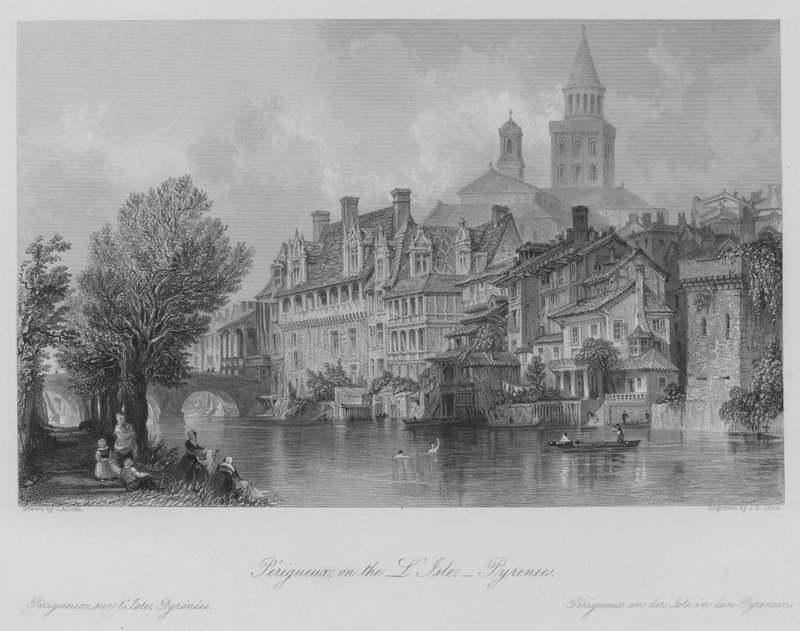Périgueux, aan de L