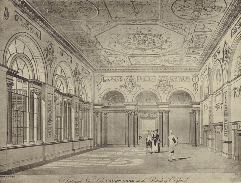 De Rechtszaal, Bank van Engeland door Thomas (after) Malton
