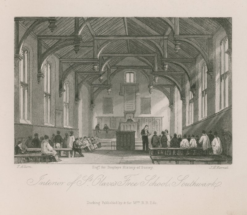 Interieur van St Olave