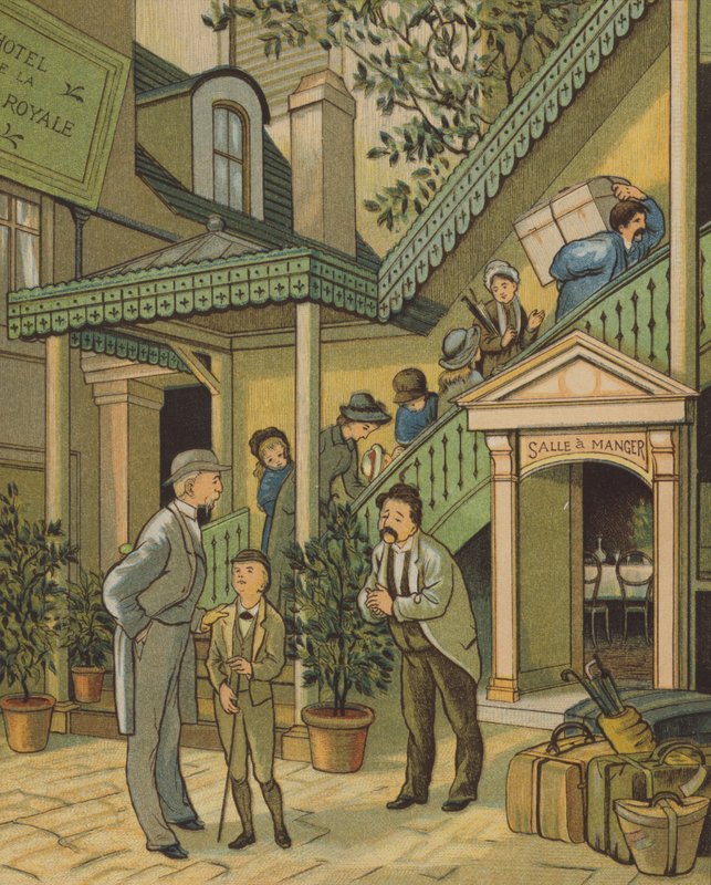 Caen: het hotel door Thomas Crane