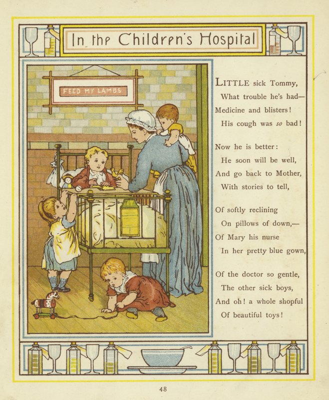 In het kinderziekenhuis door Thomas Crane