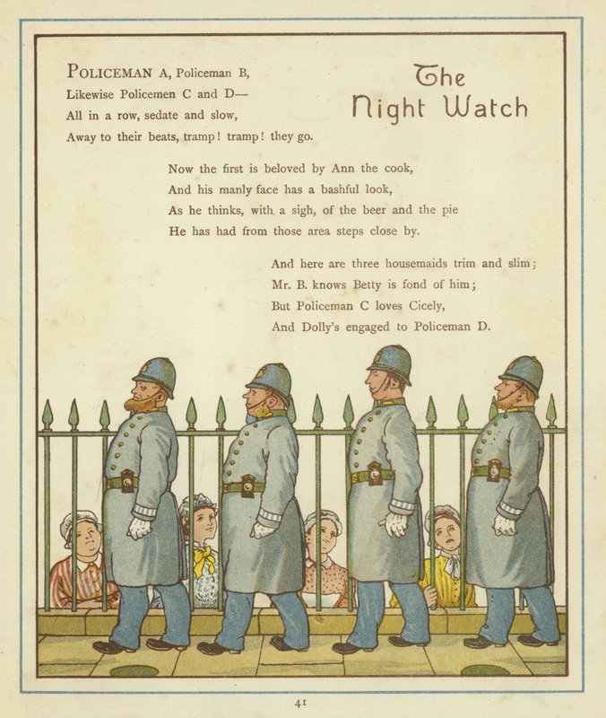 De Nachtwacht door Thomas Crane