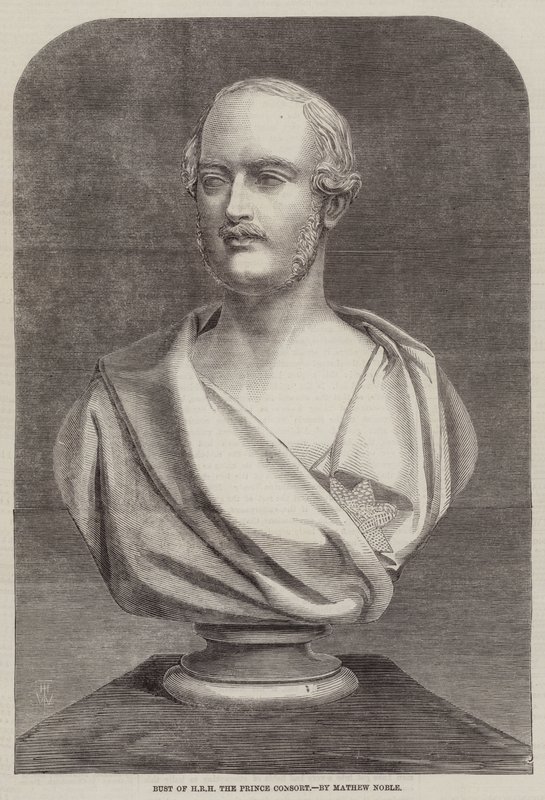 Buste van ZKH de Prins-Gemaal, door Mathew Noble door Thomas Harrington Wilson