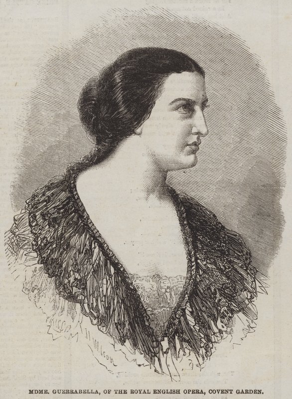 Madame Guerrabella, van de Royal English Opera, Covent Garden door Thomas Harrington Wilson