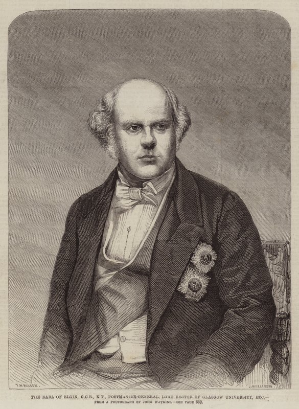 De graaf van Elgin, GCB, KT, postmeester-generaal, rector van de Universiteit van Glasgow, enz. door Thomas Harrington Wilson