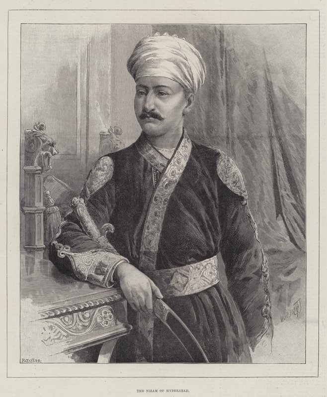 De Nizam van Hyderabad door Thomas Harrington Wilson