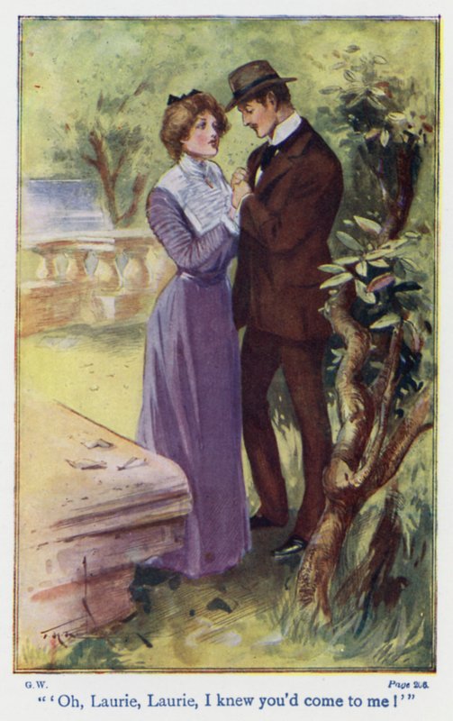 Illustratie voor Goede Vrouwen door Louisa M Alcott (kleurenlitho) door Thomas Heath Robinson