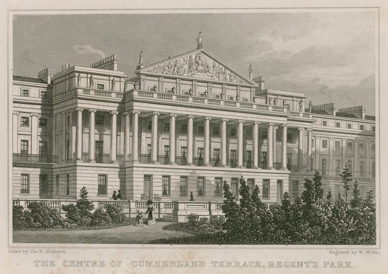 Centrum van Cumberland Terrace, Regent
